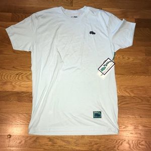 BOLD COASTAL STYLE MENS TURQUOISE T SHIRT NEW